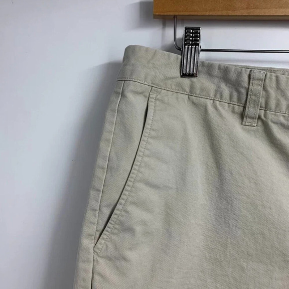 BONOBOS‎ Men's Stretch Washed Cotton Flat Front Chino 9-Inch Shorts Size 35 - Picture 3 of 13
